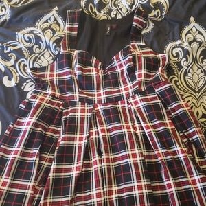 Torrid Retro Chic CollectionPlaid Swing Midi Dress